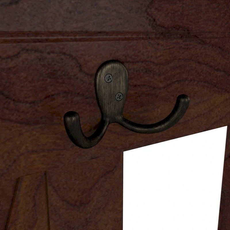 Porte-manteau d'entrée, banc avec meuble à chaussures