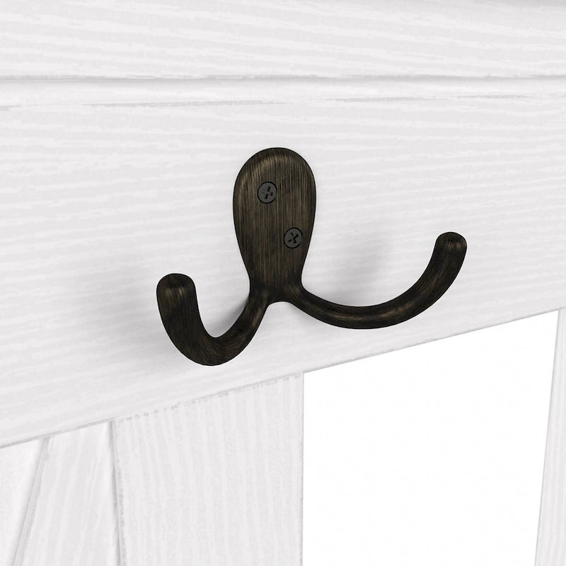 Porte-manteau d'entrée, banc avec meuble à chaussures