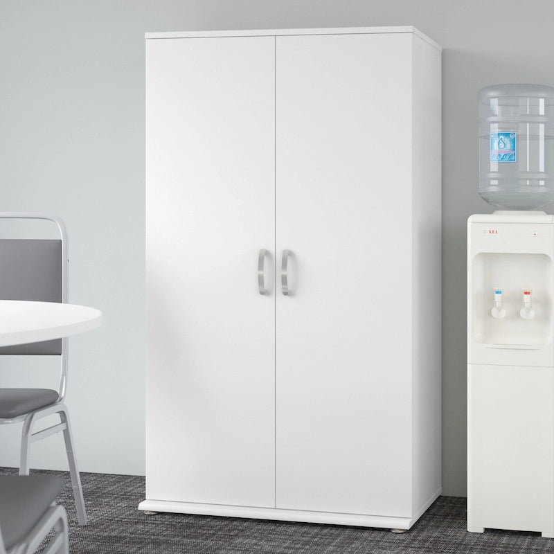 Armoire de rangement haute universelle avec étagères