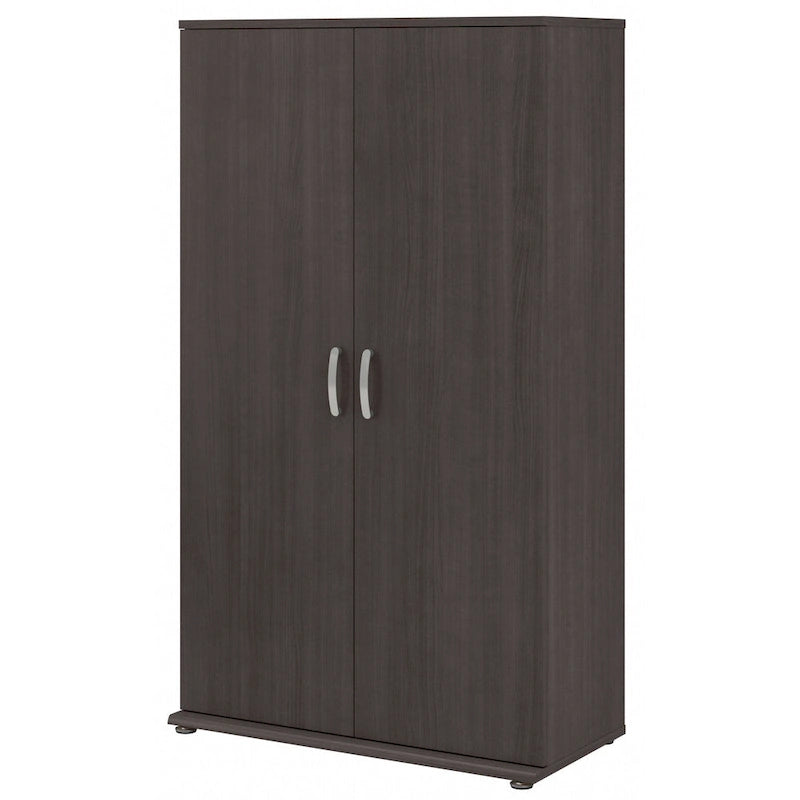 Armoire de rangement haute universelle avec étagères