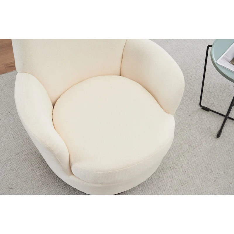 Fauteuils pivotants en cuir PU à 360 degrés