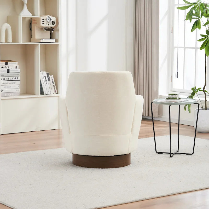 Fauteuils pivotants en cuir PU à 360 degrés