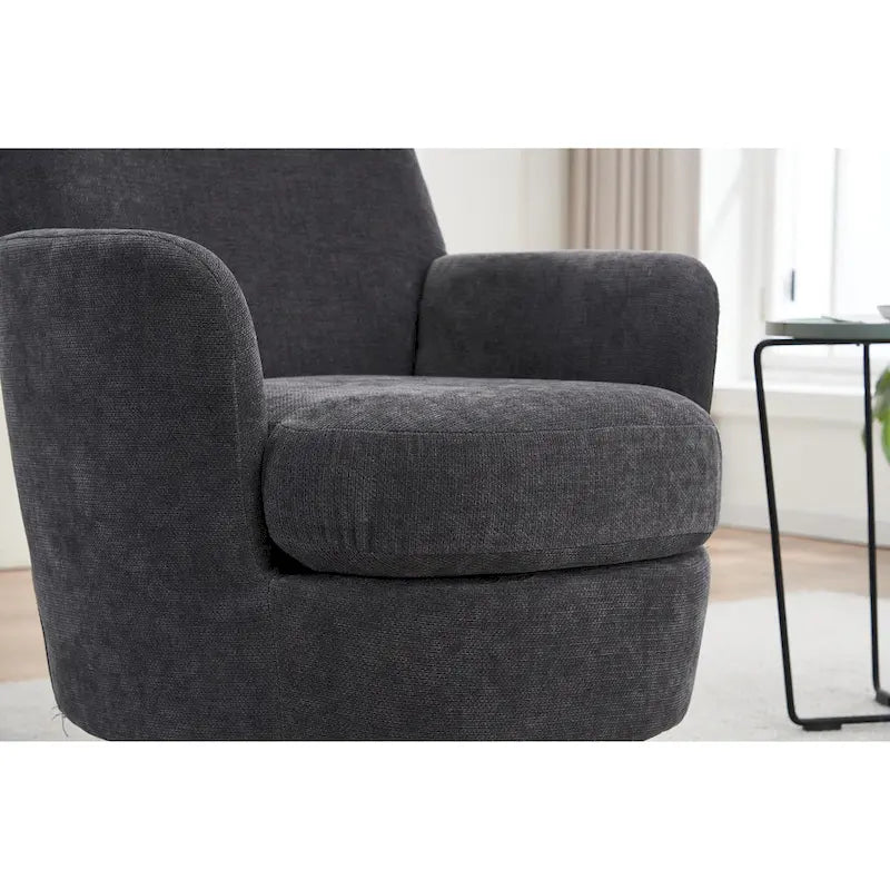 Fauteuils pivotants en cuir PU à 360 degrés