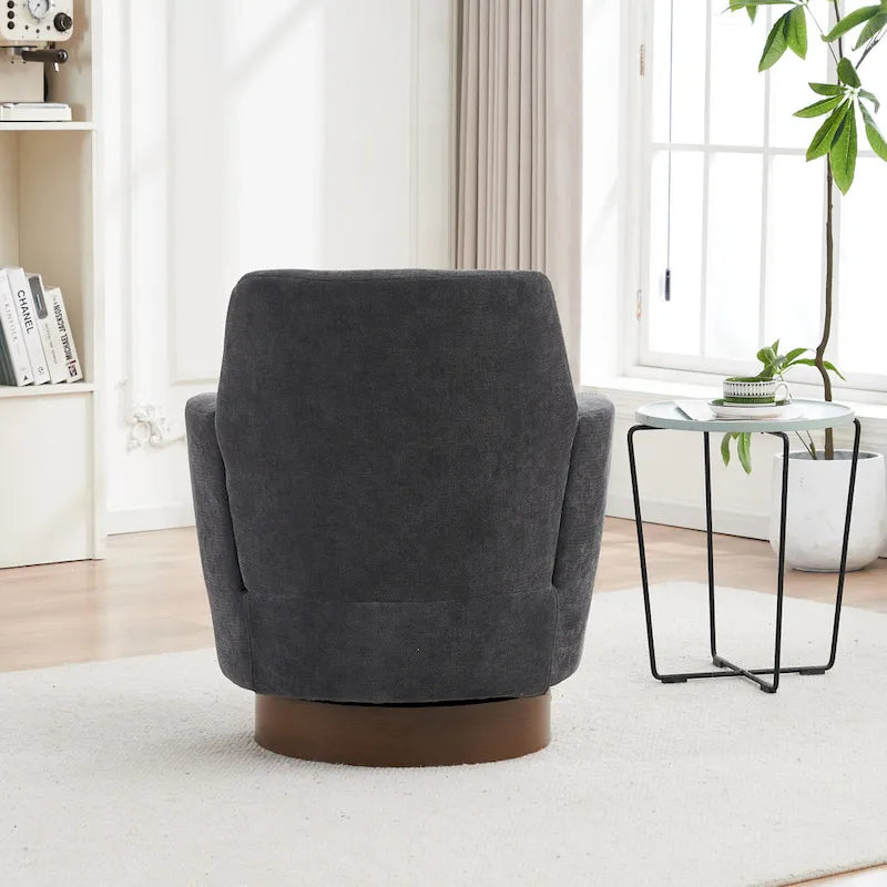 Fauteuils pivotants en cuir PU à 360 degrés
