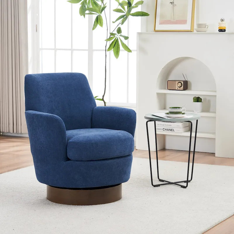 Fauteuils pivotants en cuir PU à 360 degrés