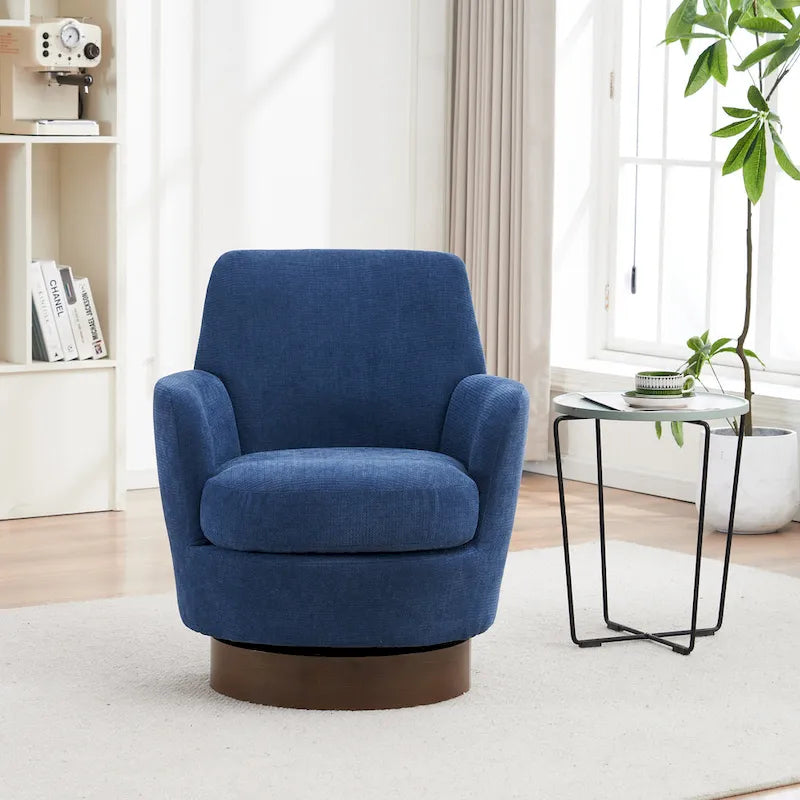 Fauteuils pivotants en cuir PU à 360 degrés