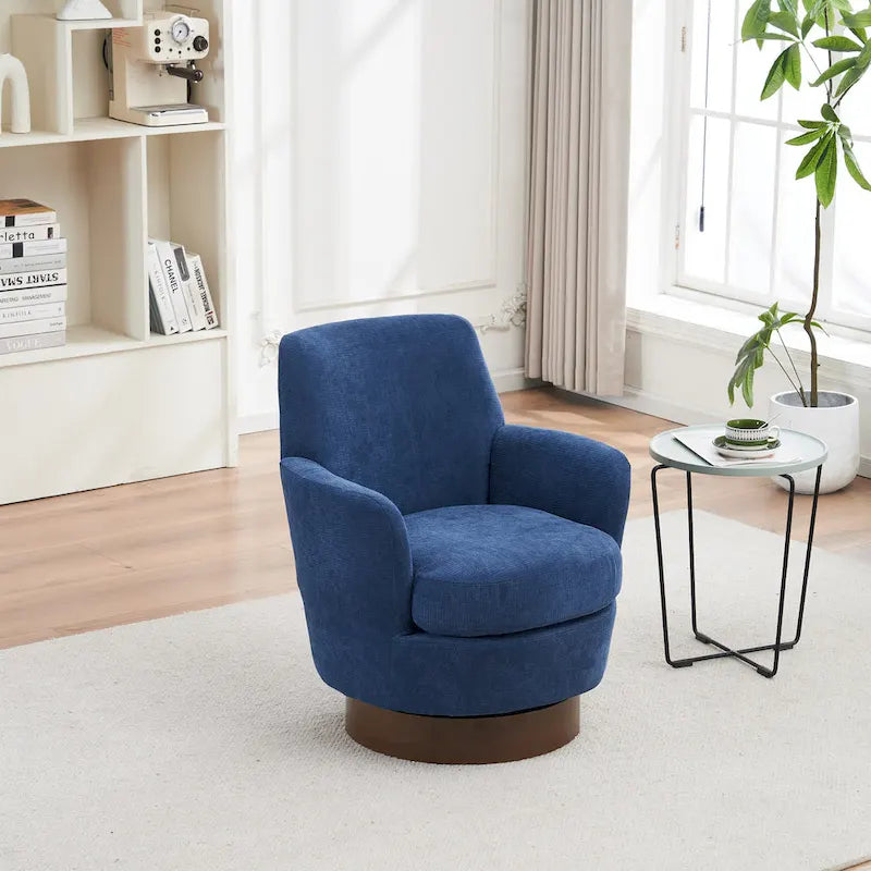 Fauteuils pivotants en cuir PU à 360 degrés