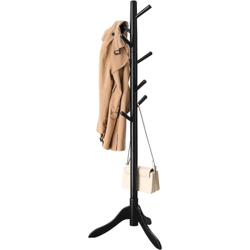 Porte-manteau moderne en bois massif