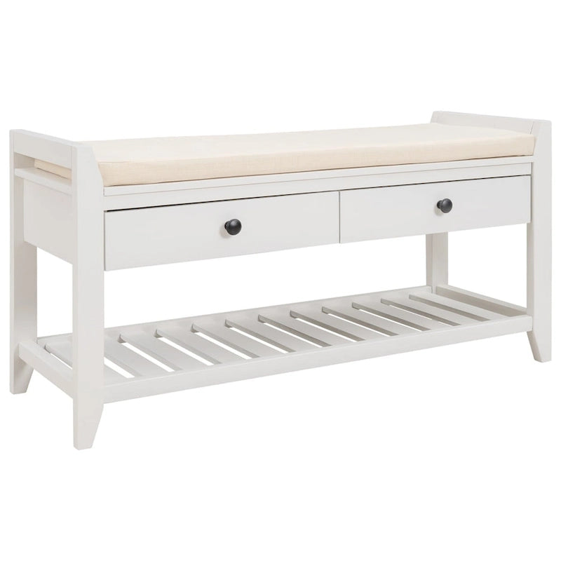 Banc de rangement multifonctionnel et range-chaussures