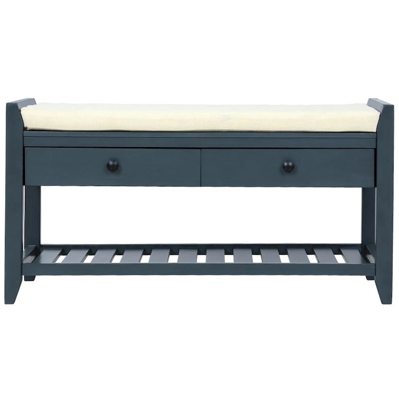 Banc de rangement multifonctionnel et range-chaussures