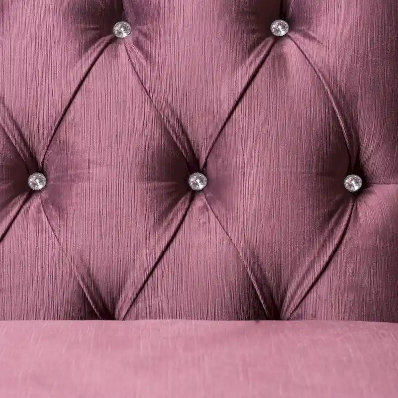 Canapé modulaire de style moderne avec revêtement en velours