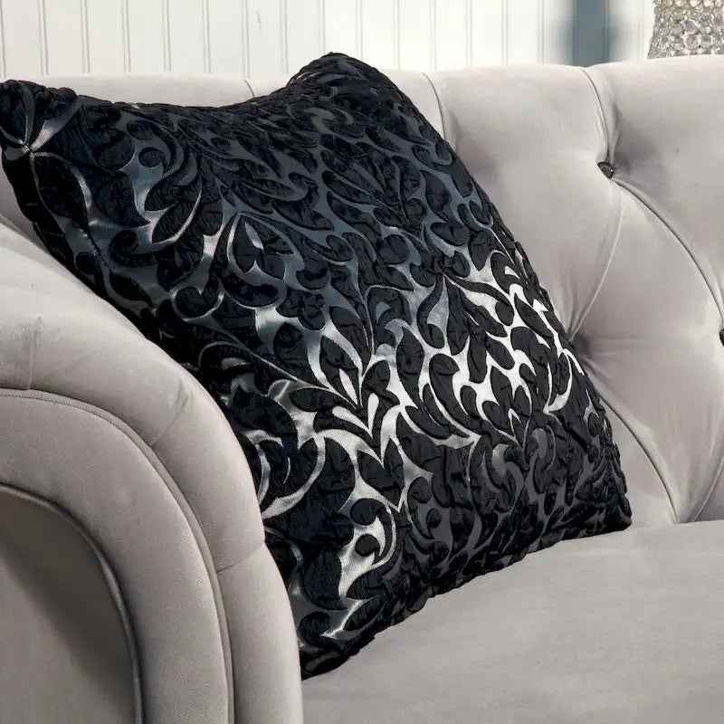 Canapé modulaire de style moderne avec revêtement en velours