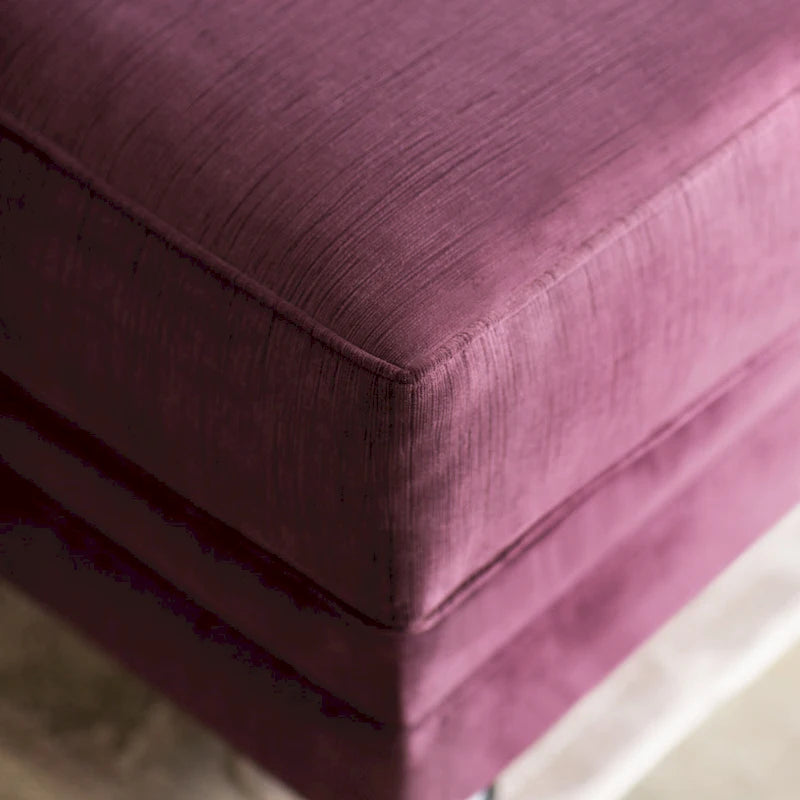 Canapé modulaire de style moderne avec revêtement en velours