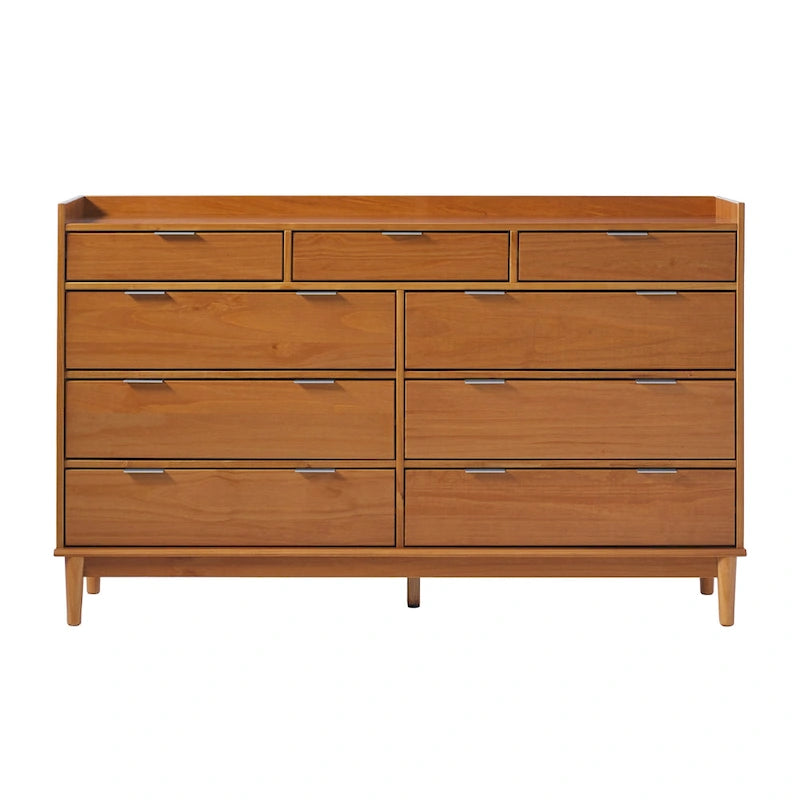 Commode en bois massif haut de gamme de la galerie moderne