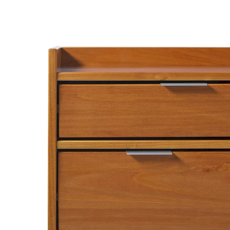 Commode en bois massif haut de gamme de la galerie moderne
