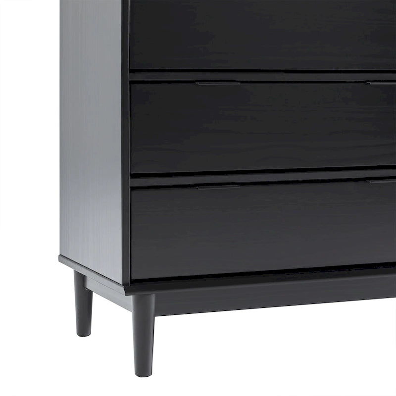 Commode en bois massif haut de gamme de la galerie moderne