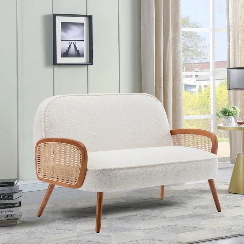 Canapé mini moderne rembourré Causeuse Divan
