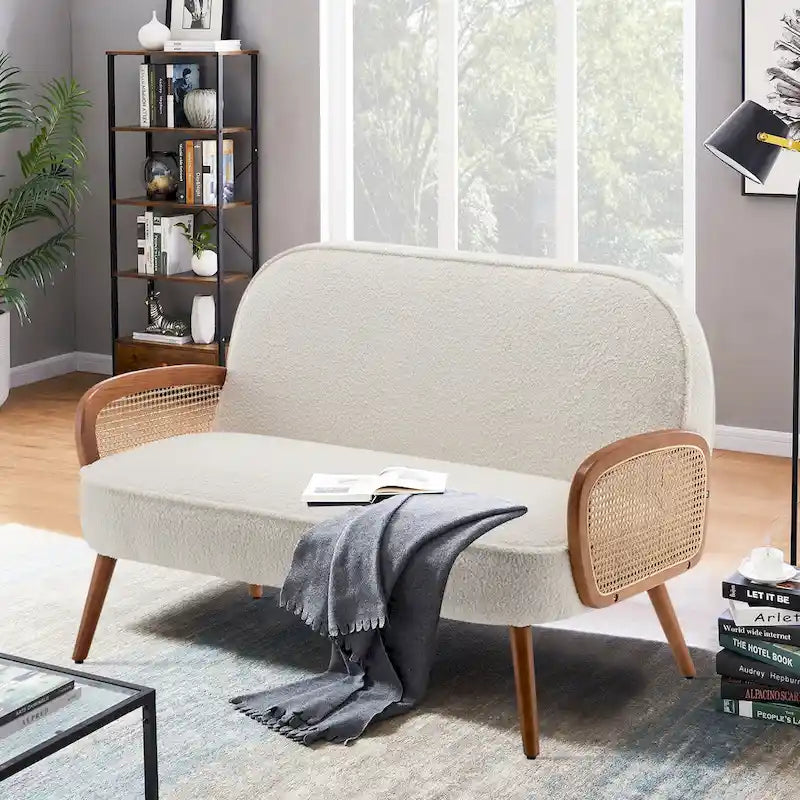 Canapé mini moderne rembourré Causeuse Divan