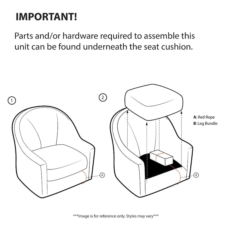 Fauteuil pivotant à 360 degrés