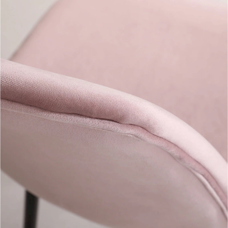 Chaises de salle à manger contemporaines en tissu rembourré