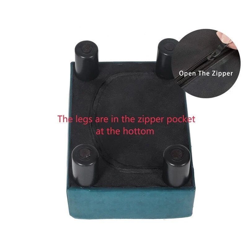 Repose-pieds Ottoman Tabouret Carré Rembourré Ottoman