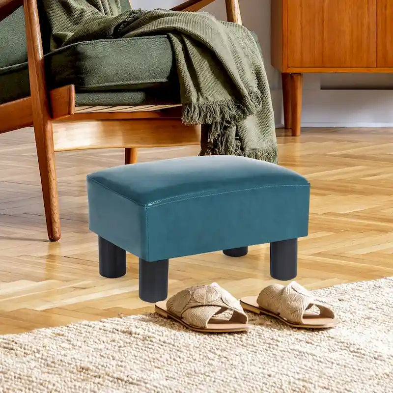 Repose-pieds Ottoman Tabouret Carré Rembourré Ottoman
