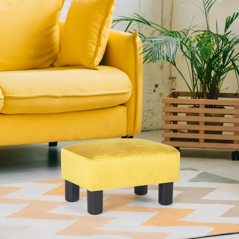 Repose-pieds Ottoman Tabouret Carré Rembourré Ottoman