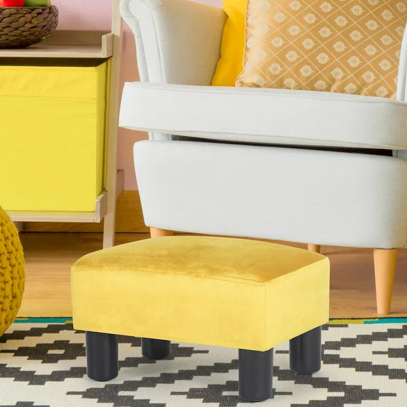 Repose-pieds Ottoman Tabouret Carré Rembourré Ottoman
