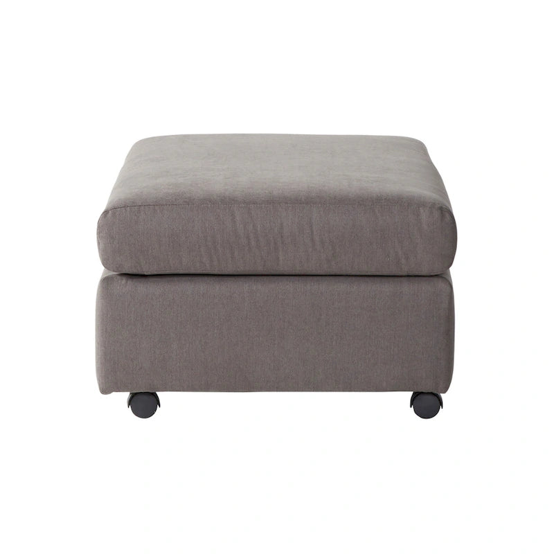 Fauteuil câlin avec dossier oreiller et pouf