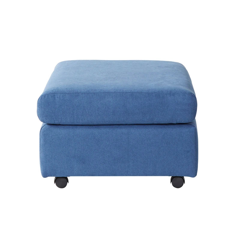 Fauteuil câlin avec dossier oreiller et pouf