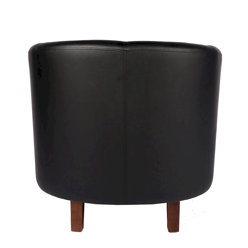 Fauteuil club en similicuir