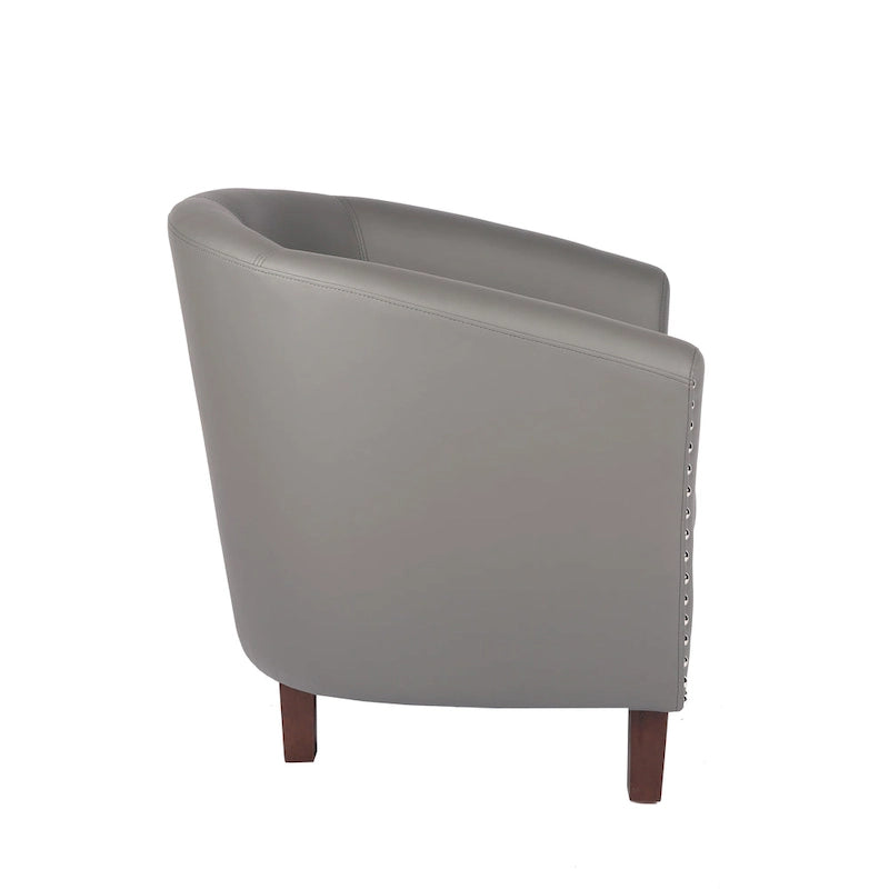 Fauteuil club en similicuir