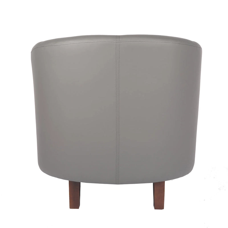 Fauteuil club en similicuir