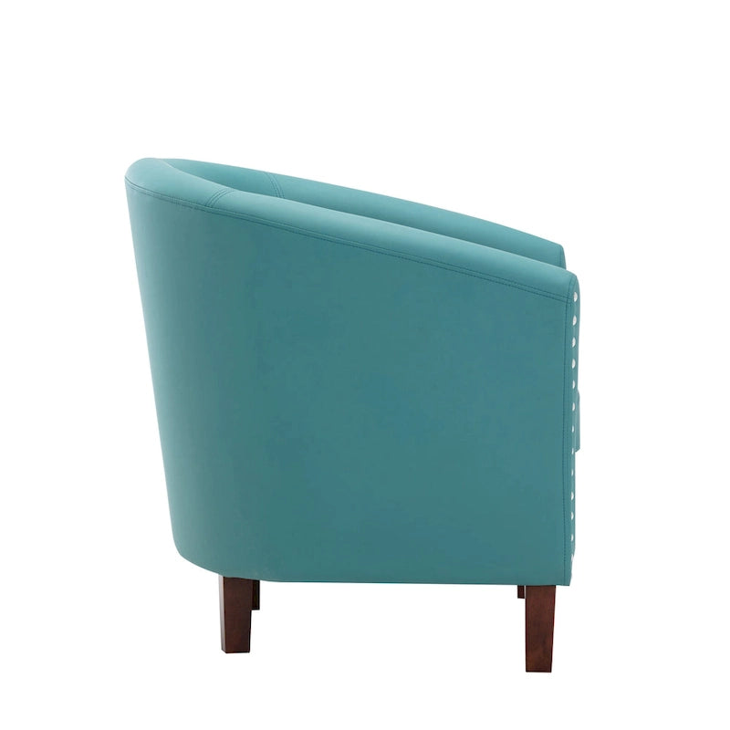 Fauteuil club en similicuir