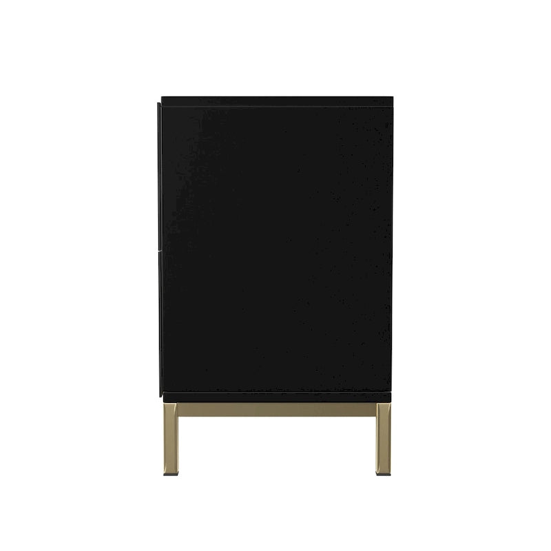 Buffet d'appoint contemporain à 2 portes