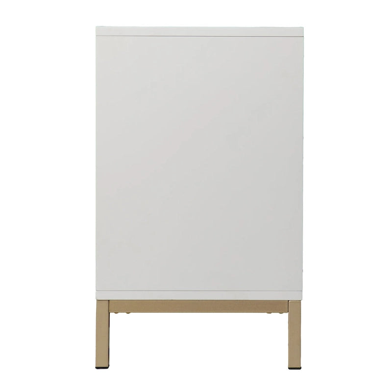 Buffet d'appoint contemporain à 2 portes