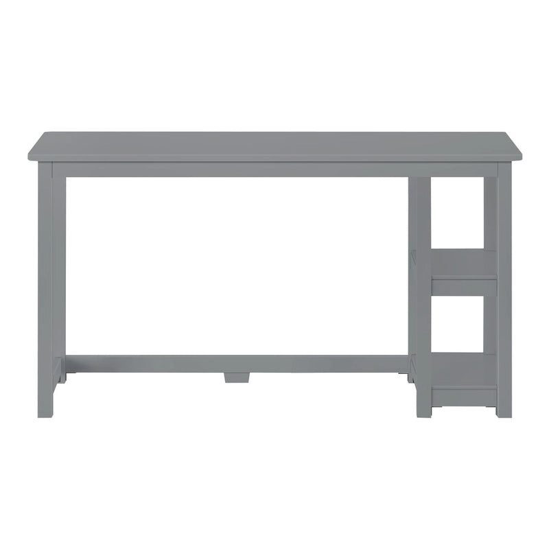 Bureau planches et poutres avec bibliothèques