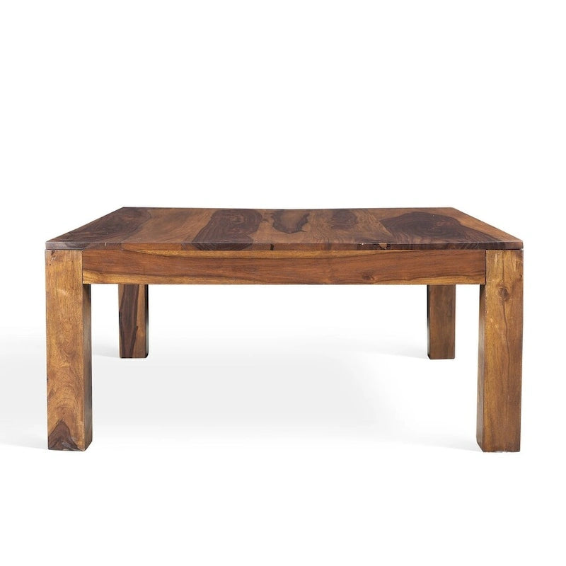 Table basse carrée basse cube faite à la main