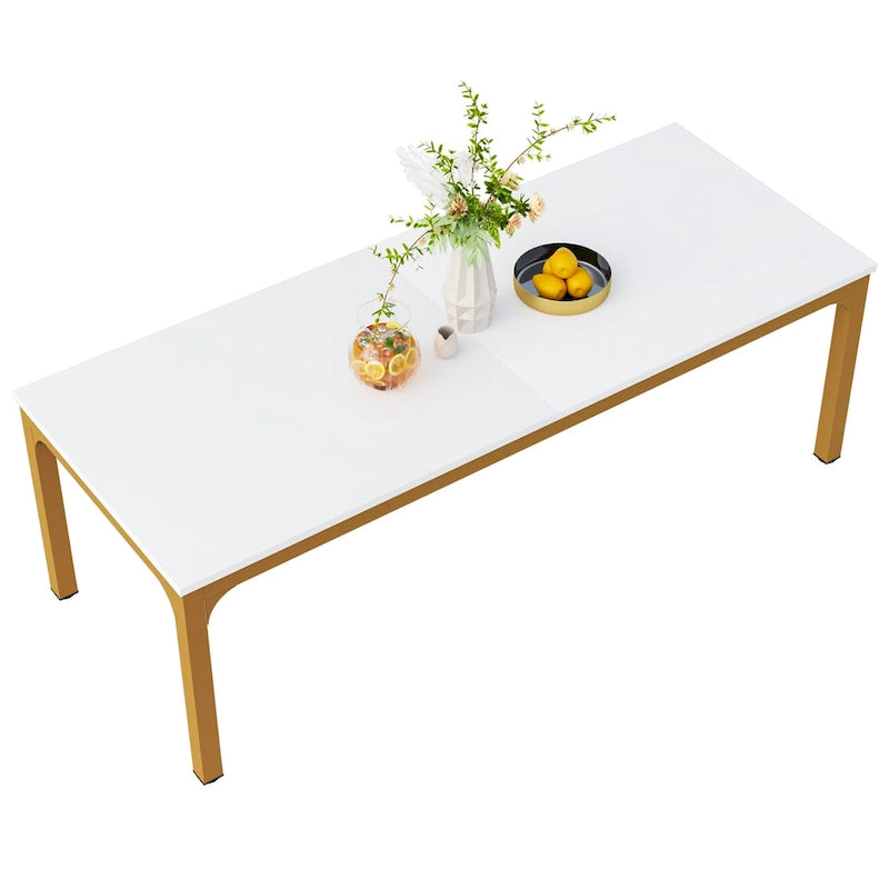 Table à manger rectangulaire avec rallonge
