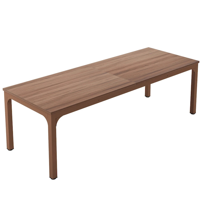 Table à manger rectangulaire avec rallonge