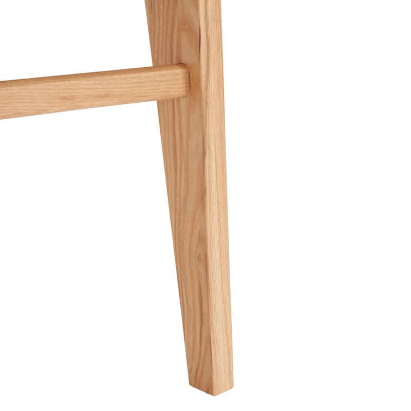 Chaise de salle à manger tressée
