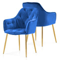 Chaises de salle à manger capitonnées