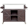 Meuble barbecue extérieur en bois