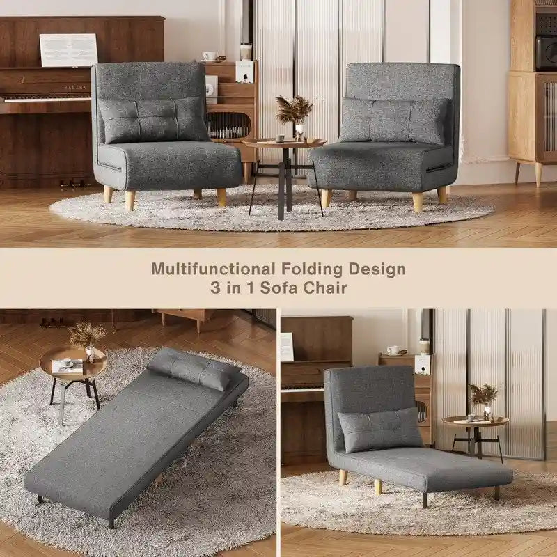Canapés-lits et fauteuils inclinables rembourrés
