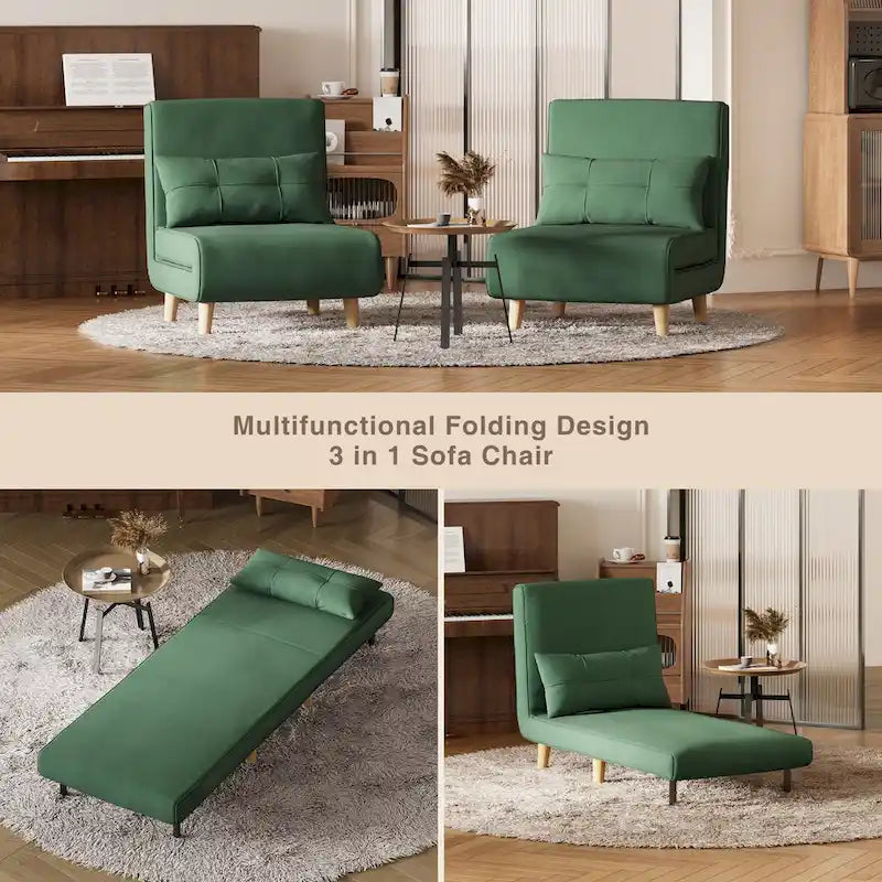 Canapés-lits et fauteuils inclinables rembourrés