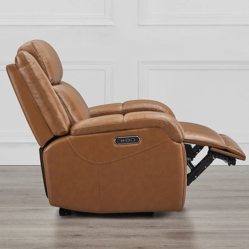 Fauteuils inclinables électriques avec appuie-tête motorisé et ports de charge