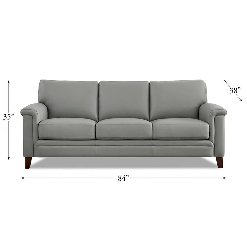 Canapé et fauteuil en cuir pleine fleur