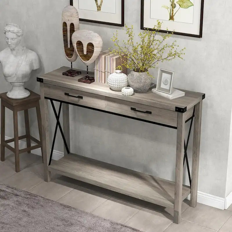 Console industrielle avec tiroirs